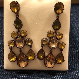 Stella & Dot autumn chandelier earrings